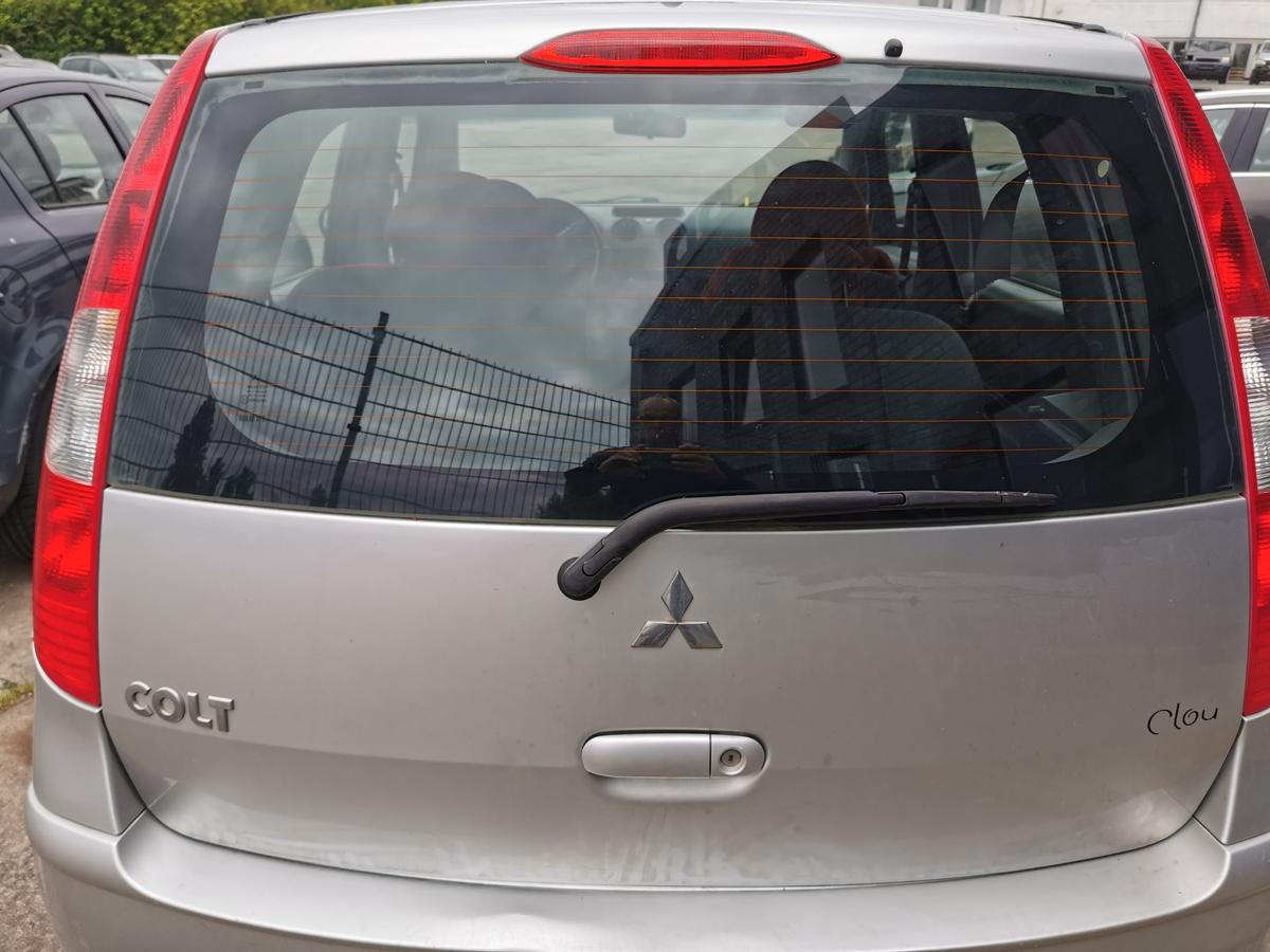 Mitsubishi Colt Z30 Heckklappe Klappe Deckel hinten A50 Pure Silver 5trg Rohbau
